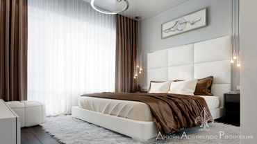 дизайн интерьера современной спальни