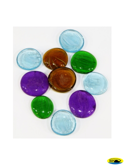 006Glass Марблсы сетке Микс капли 17*19