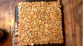 ПАННО ИЗ МОЖЖЕВЕЛЬНИКА 200 Х 200