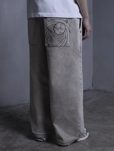 Джинсы зимние Beekt Y2K Fur