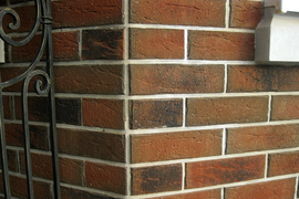 Облицовка клинкером фасада/цоколя/крыльца