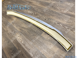 Спойлер Toyota Land Cruiser 200 16-21 серый серебристый