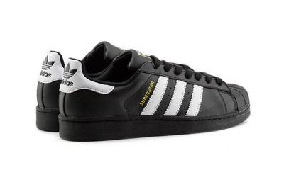 Adidas Superstar Core Black White