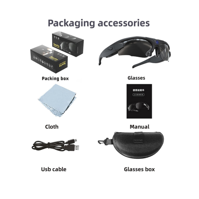 Солнцезащитные очки с Wi-Fi IP-камерой DP-LANJIE