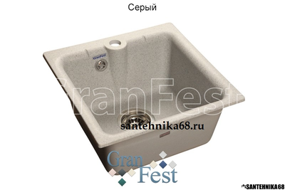 Керамогранитная мойка GranFest Гранфест Practic GF-P420
