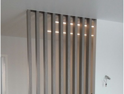 Декоративные реечные перегородки 60х60