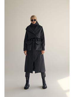 Плащ B-Color-TOP Черный