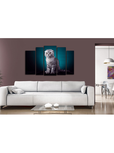 Модульная картина "Позирует"