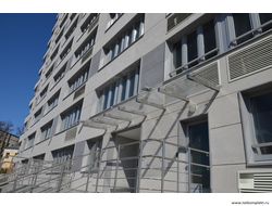 козырек из нержавеющей стали и стекла