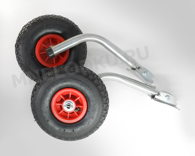 Колеса транцевые ИВ перекидные 52 см оцинковка - MNELODKU.RU
