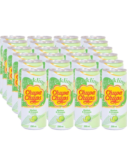 Chupa Chups Газированный Напиток Дыня крем 250мл (24)