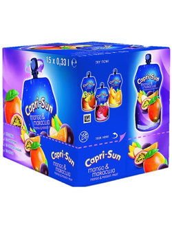 Фруктовый сок Капри-Сан  Манго-Маракуя 330мл (15)