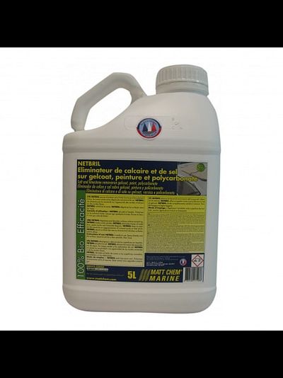 Очиститель от водяных и соляных разводов Matt Chem Marine Netbril  5л