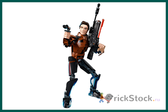 # 75535 Сборная Фигура «Хан Соло» / “Han Solo” Buildable Action Figure (2018)