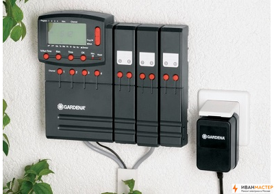 Мастер по монтажу дистанционного управления поливом на даче в Москве и МО ИВАНМАСТЕР