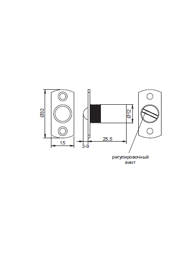 ID-028 шлиф. Шарик фиксатор
