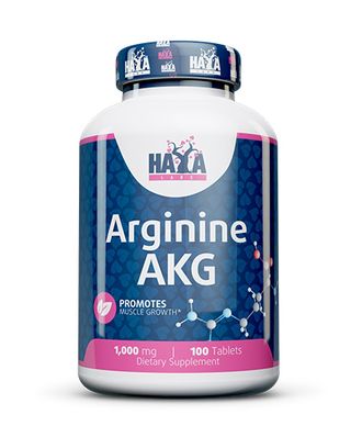 Arginine AKG 1000mg / 100 Tabs.