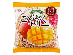 Желе "Yukiguni Aguri" порционное Конняку со вкусом манго