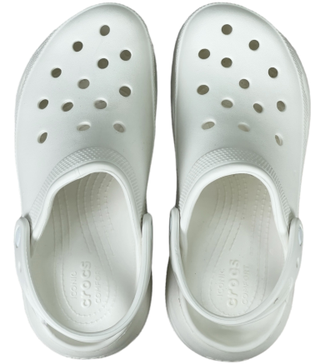 White and gray crocs sales