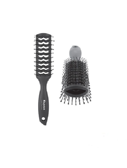 KAPOUS Professional Широкая щетка Тоннельная 2-сторонняя с покрытием Soft Touch