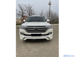 Передний обвес Land Cruiser 200 Executive White белый