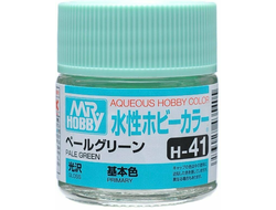 Mr. Hobby: Краска акриловая H41 "Pale Green Gloss"