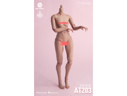 Тело женское 1/6 (AT203T) - Girl Body Light Tan  - Worldbox