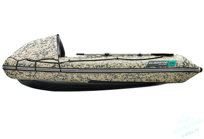 Лодка ПВХ Gladiator AirPro E350Pro НДНД Camo