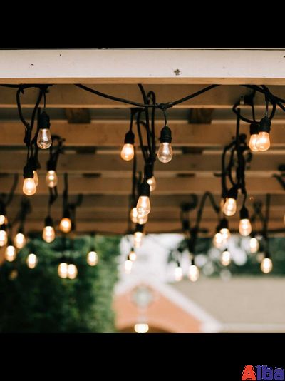 Ламполайт 10*0,2 м, черный провод