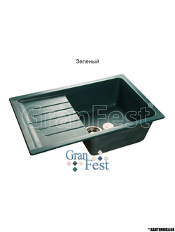 Керамическая мойка для кухни Granfest Гранфест GF-P760L реверсивная 1 секционная мойка
