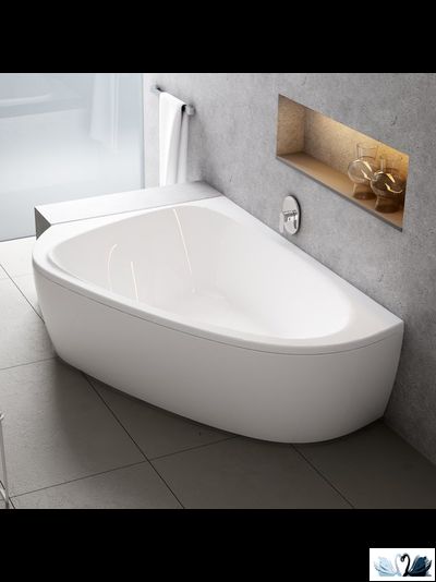 Ванна Ravak Love story II 196 x 139 см, акриловая, левая, угловая