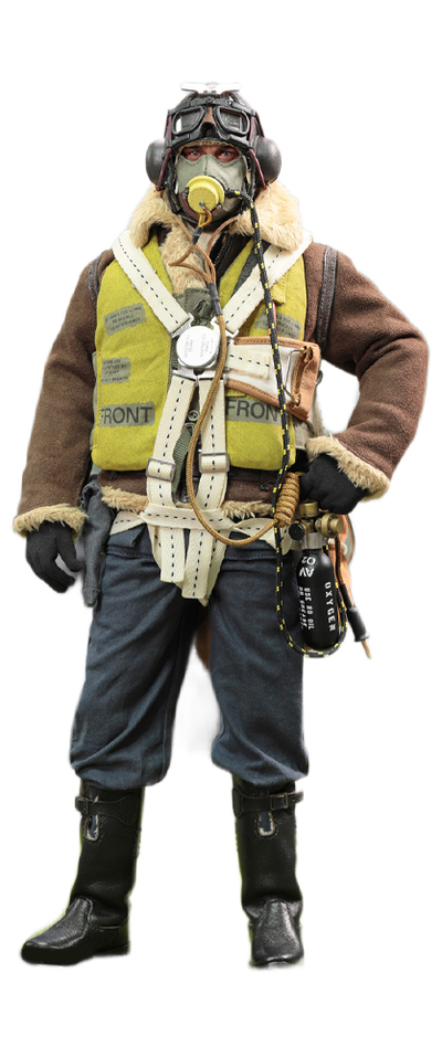 Британский пилот (Том Харди, "Дюнкерк")  - Коллекционная фигурка 1/6 WWII British Pilot Squadron Leader – Tom (K80187) - DID