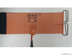 Гибкая нагревающая пластина 150 Вт 220 В (100х300) (терм.50/10) Keenovo