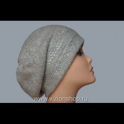 Итальянский берет с украшениями Vizio 6427 белый