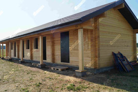 Профилированный брус камерной сушки