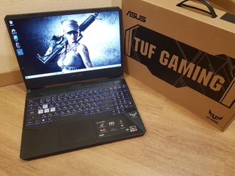 ASUS TUF GAMING FX505DD-BQ158T ( 15.6 FHD IPS AMD Ryzen 5 3550H GTX1050(3Gb) 6Gb 1Tb + 128SSD )