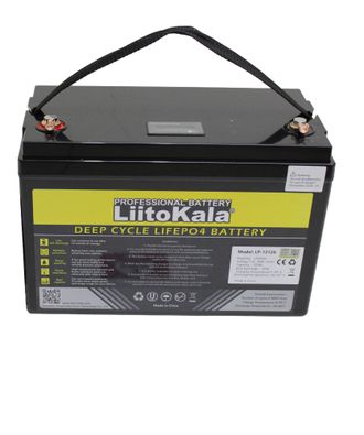 Литий железо фосфатный аккумулятор LiFePO LiitoKala 12В120ah