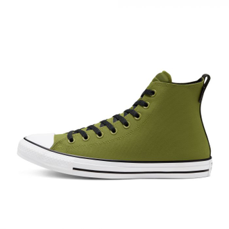 Кеды Converse All Star Utility зеленые высокие в Москве фото