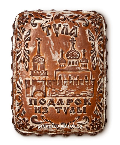 Тульский пряник " Подарок из Тулы в коробке" с вареной сгущенкой 5000 гр