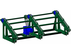 Устройство для поштучной выдачи бревна, от