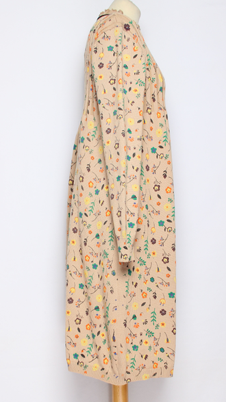 ПЛАТЬЕ БОХО хлопок "ПРОВАНС" бежевое, т.бежевое р.46-54