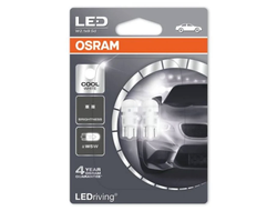 Светодиодная лампа Osram W5W 2880CW-02B White (белый), 1шт