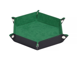 Лоток для дайсов "Stuff-Pro" (гекс 17) - зелёный