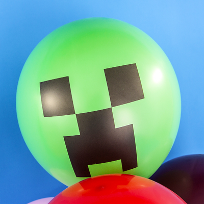 Воздушные шары Майнкрафт - Крипер
