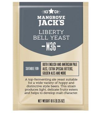 Дрожжи пивные "Mangrove Jacks" Liberty Bell Ale M36, 10 гр