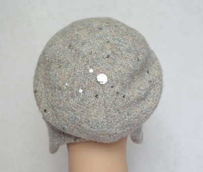 Вязаная шапка капор Италия визио купить фото