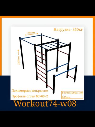Спортивная площадка WORKOUT w08