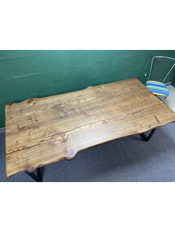 слэб, стол река, карагач, дуб, мебель на заказ, стол из слэба, мебель для ресторана, столешница спил