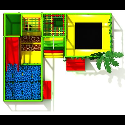 Игровой лабиринт 4,6х4,2х2,45м.