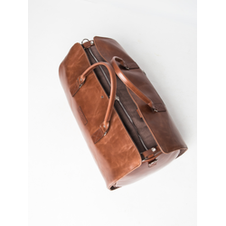 Портплед + дорожная сумка (2 в 1) Palermo Premium 
cognac (арт. 4038-53)